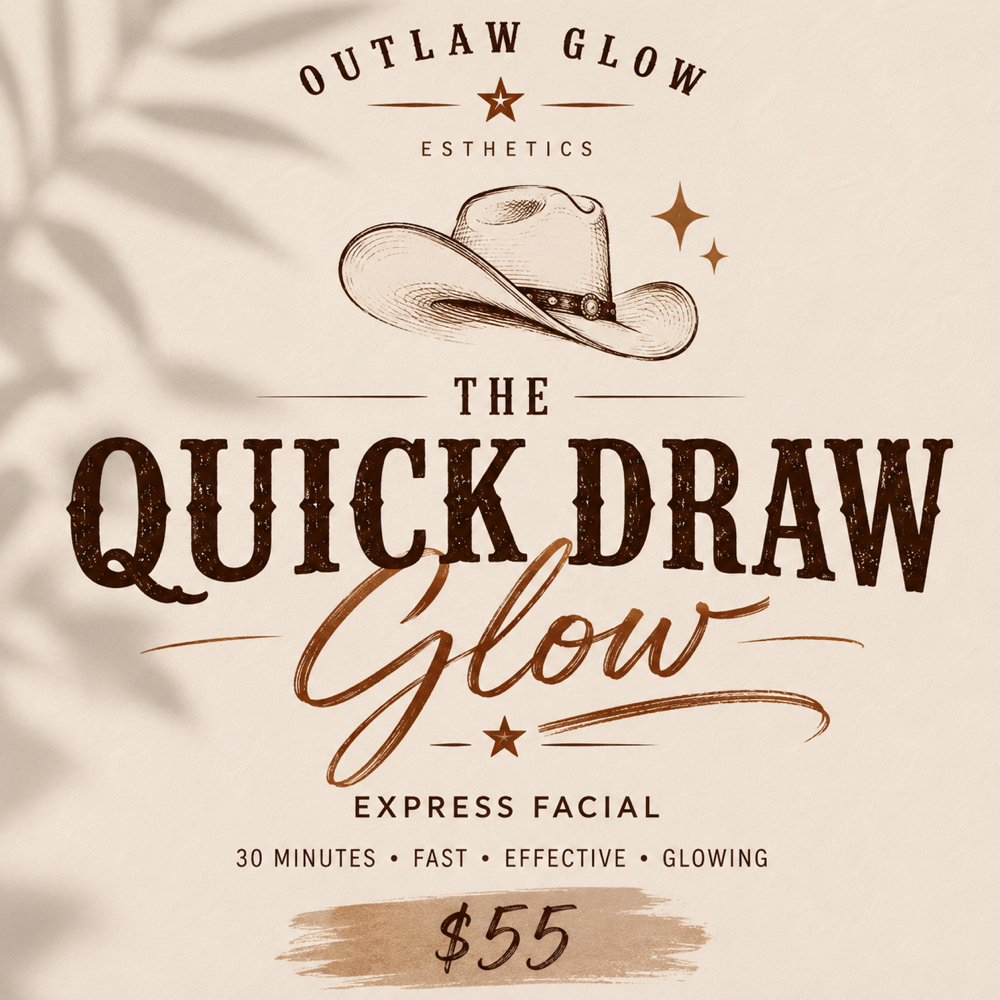 Quick Draw Facial at Outlaw Glow in Copperas Cove, TX