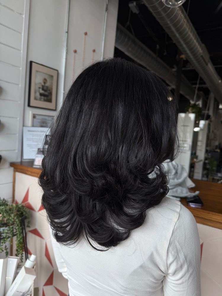 SILK PRESS at TeeCutsHair in Tampa, FL