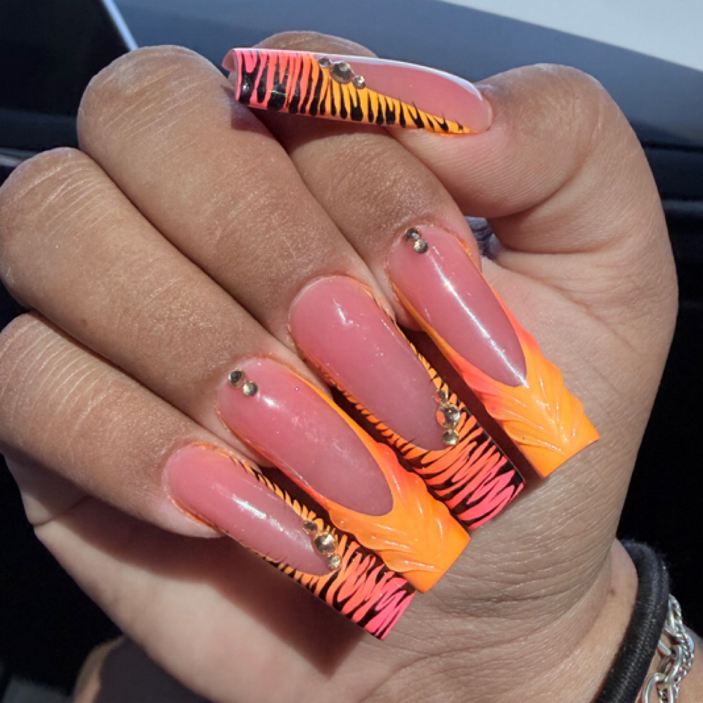 Xl Acrylic Full Set at NailedXJanelle in Lubbock, TX