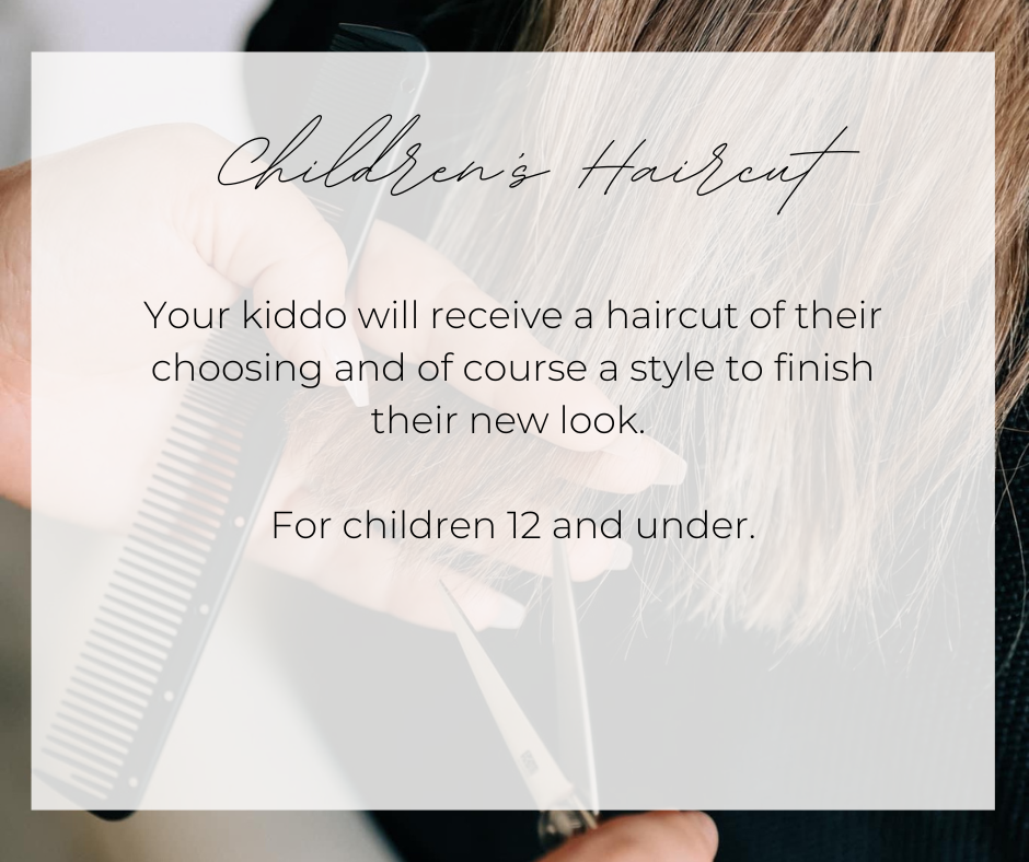 Children’s Haircut (12 And Under)