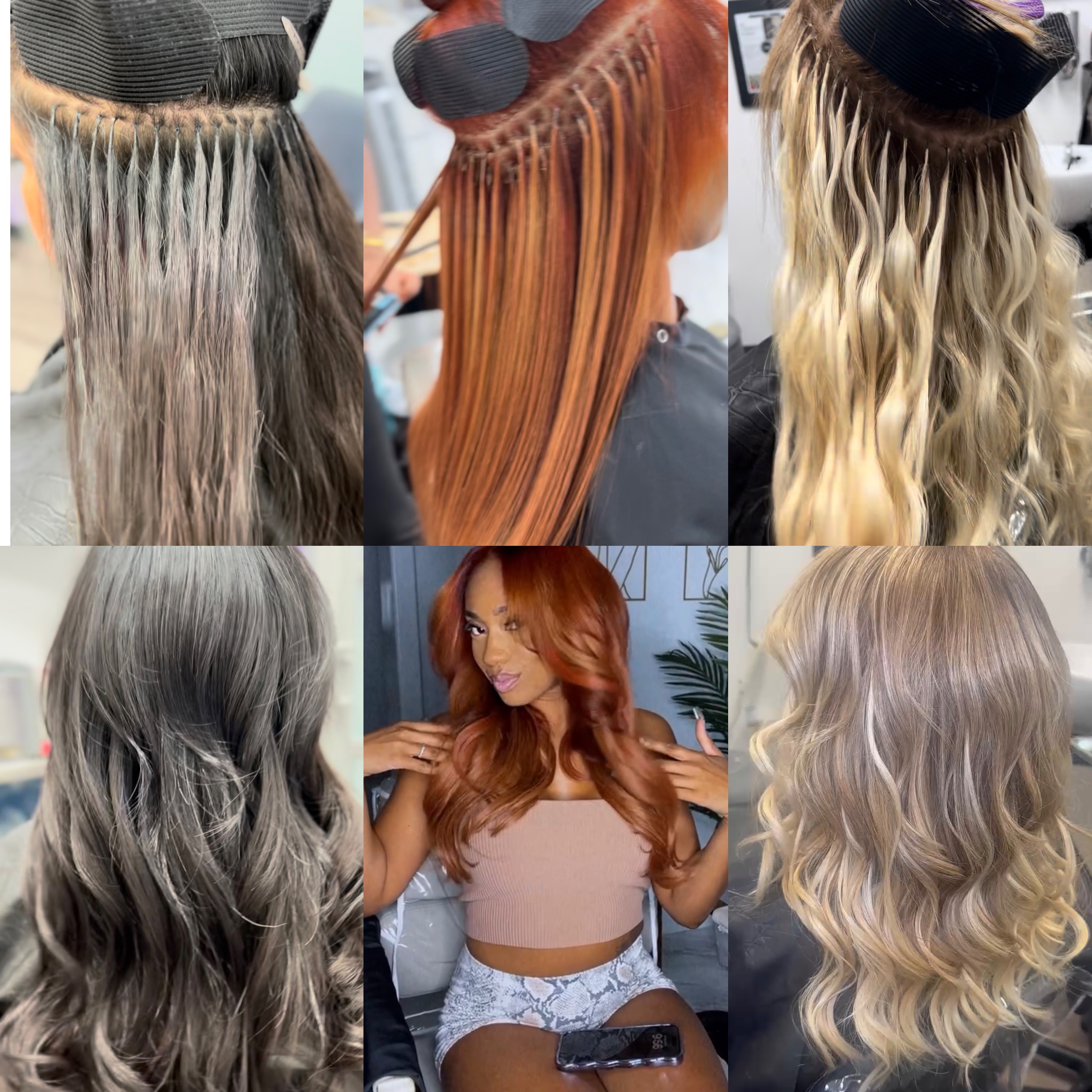 Keratin/Ktip Hair Extensions at Hair By Nikki L in Richmond, TX