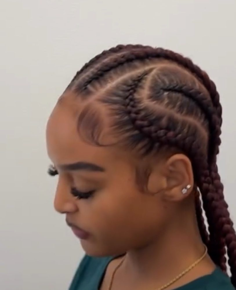 Large Alicia Key Braids at Braidsby_hami in Seattle, WA