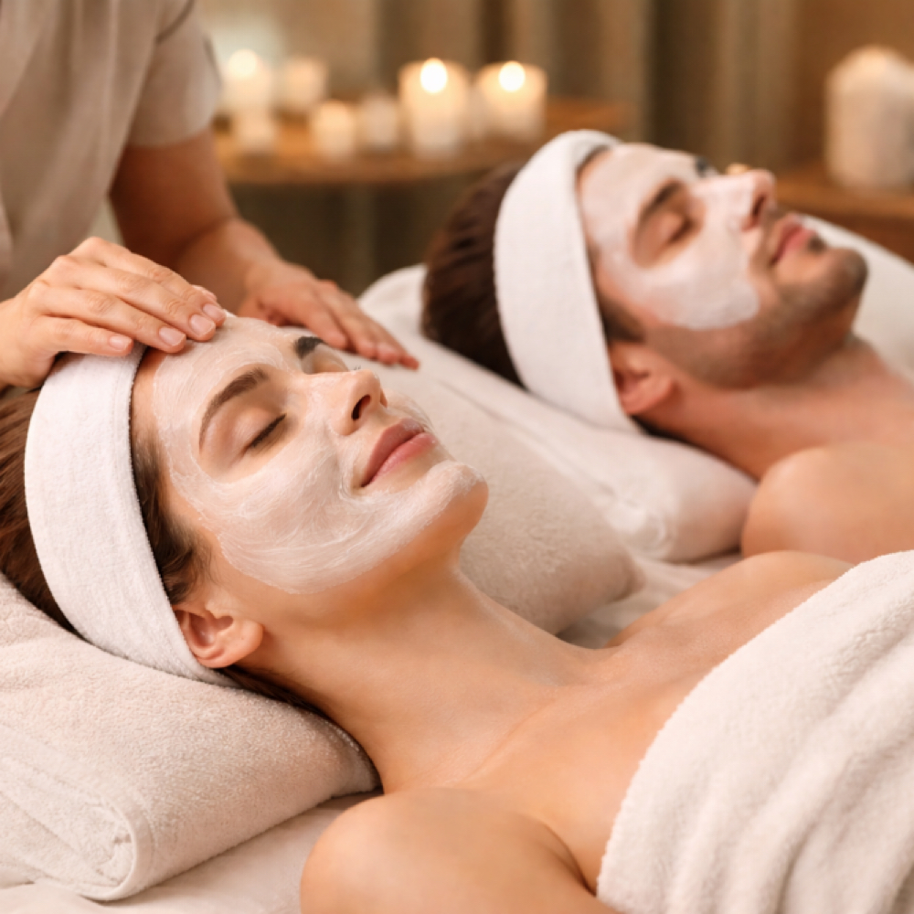 Couple’s Signature Facial at B’Luxury Beauty & Body Studios in Doraville, GA