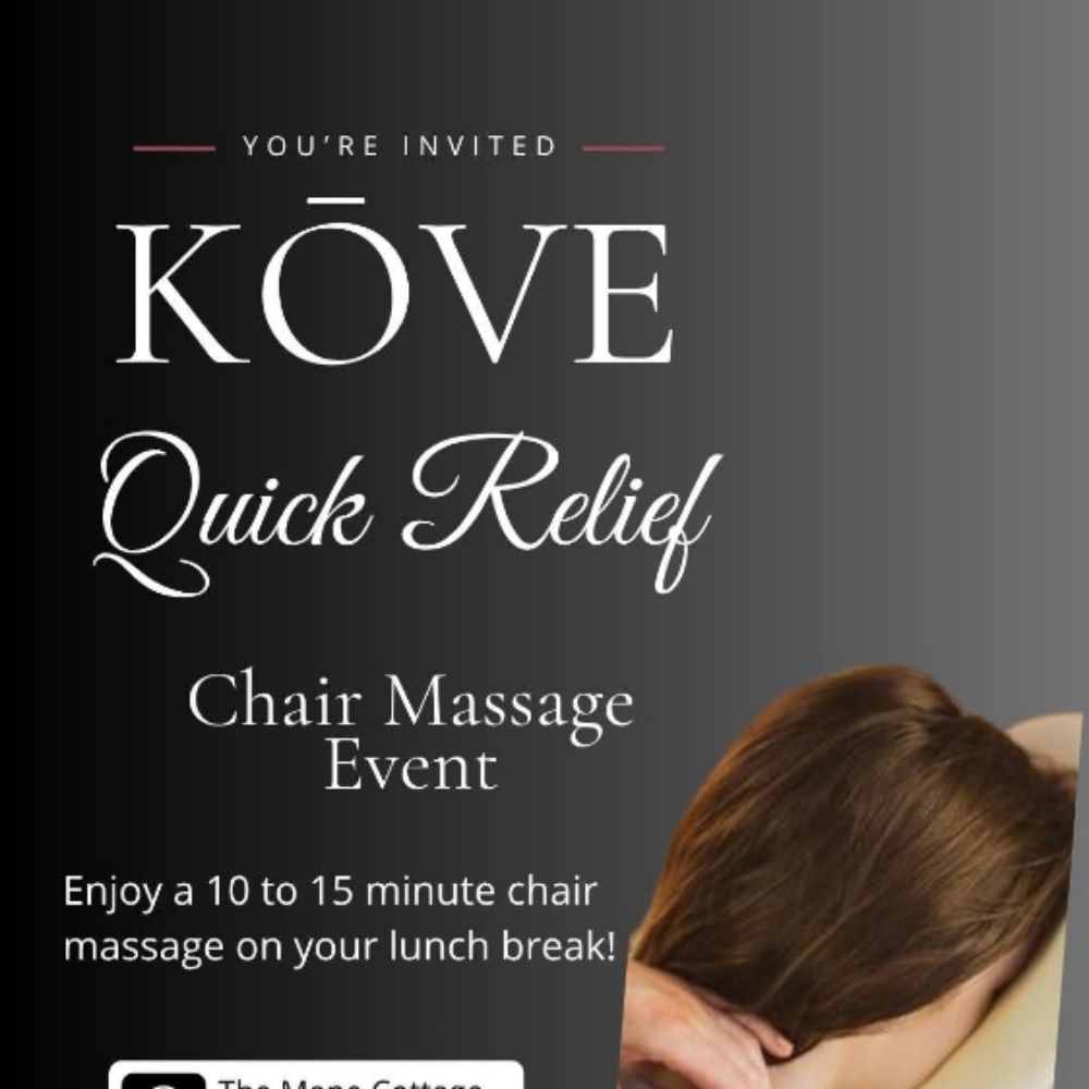 Chair Massage at KŌVE by Chels in Gilbertsville, KY