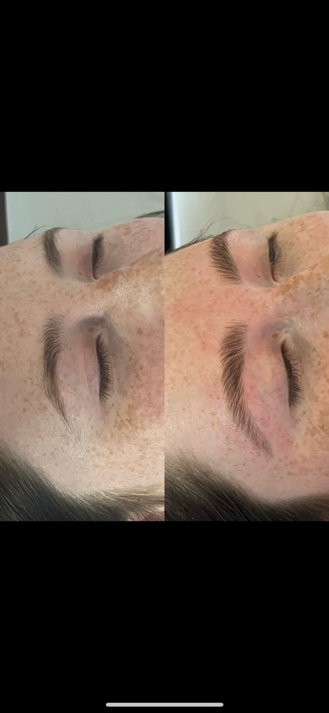 Brow Lamination And Tint