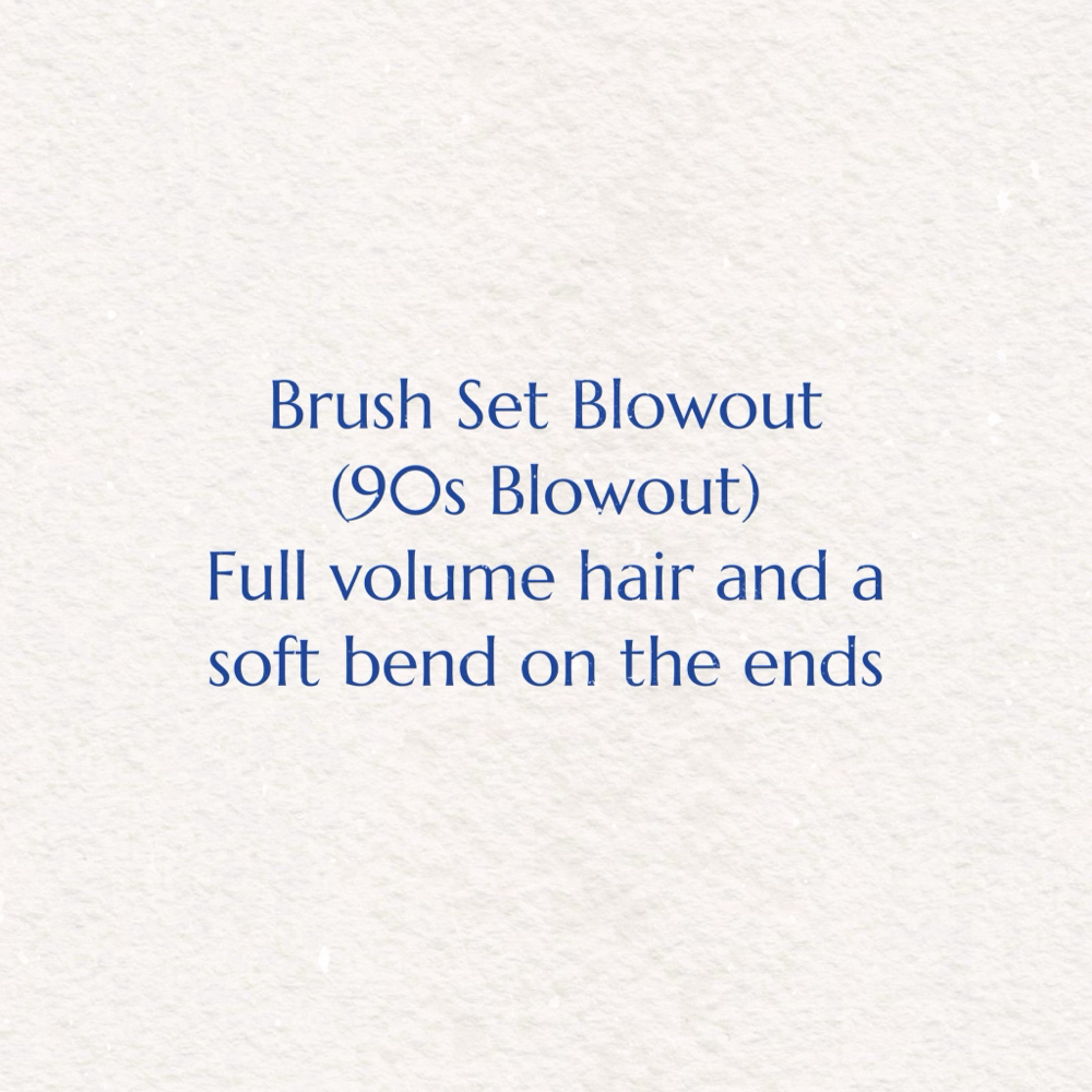 Brush Set Blowout at SL8 Hair Salon in Wyndmoor, PA