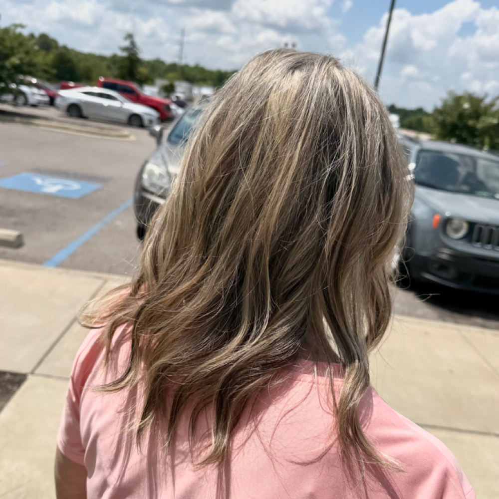 Full highlight/lowlight at Hair by Avery in Southaven, MS