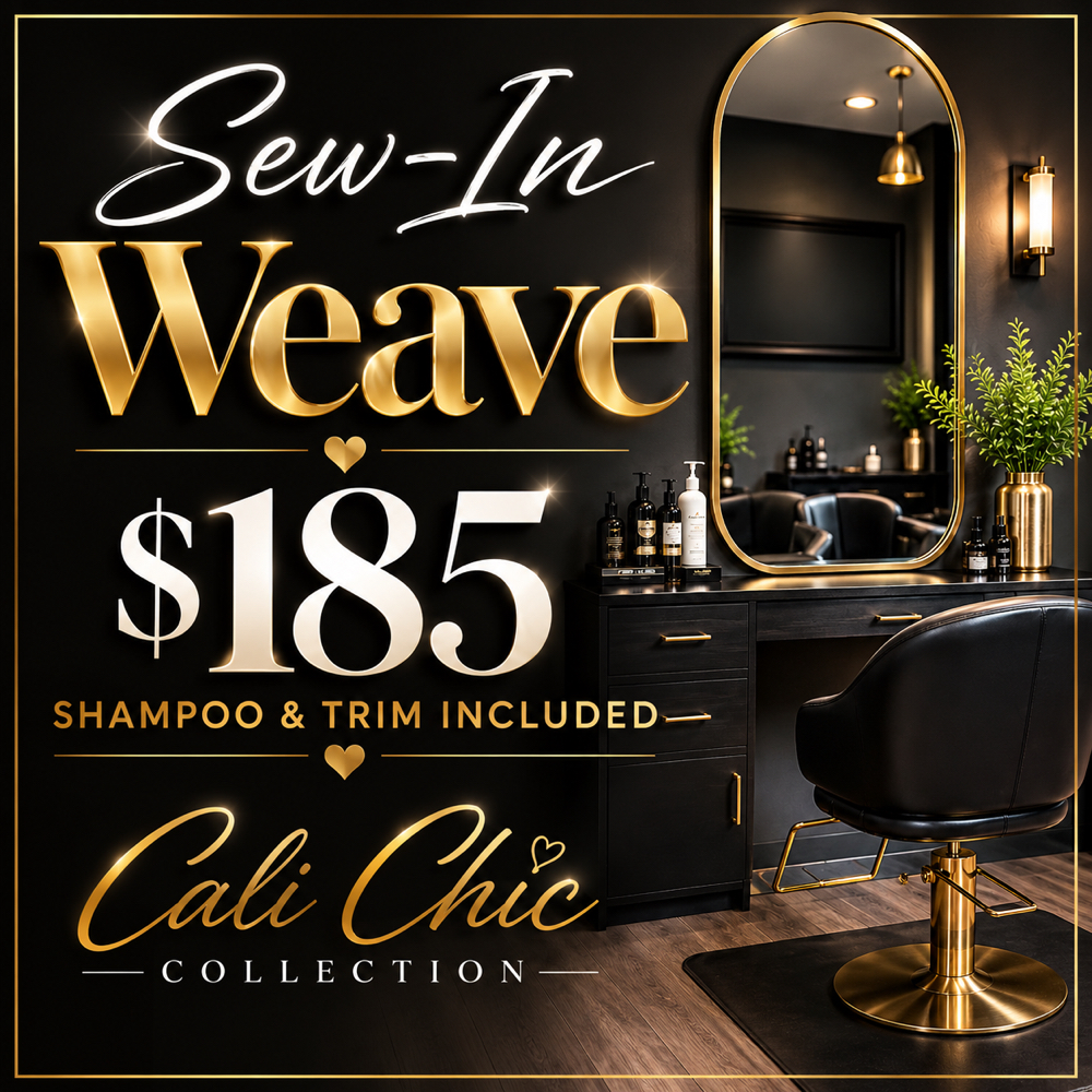 Traditional Sew In & Trim/Cut at Cali Chic Collection in College Station, TX