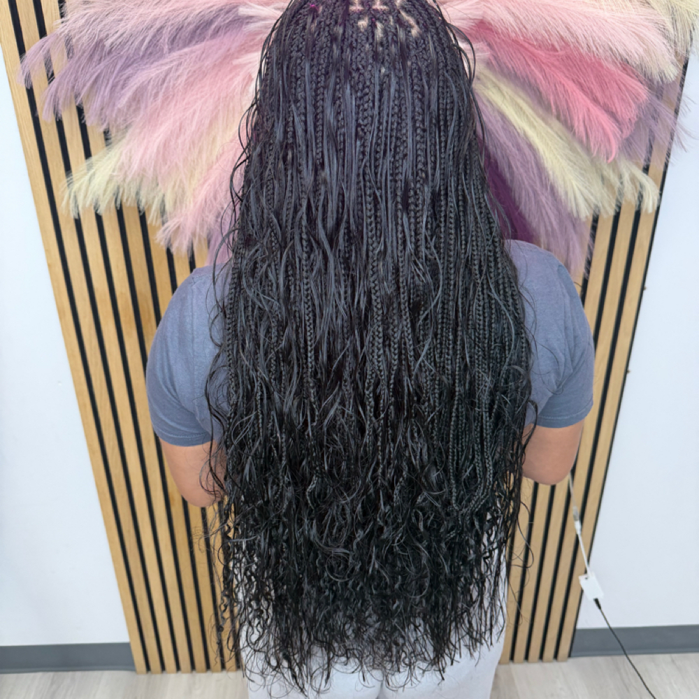 Juicy Boho Braids at Glow Braiding Atlanta in Kennesaw, GA