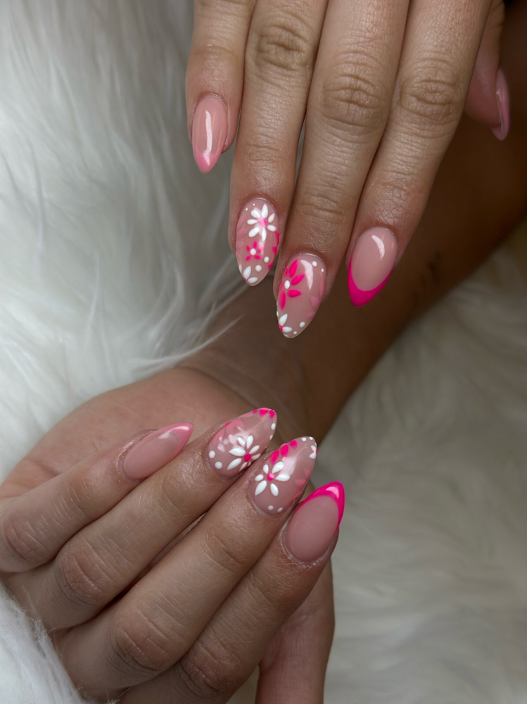 Almond Gel X Full Set at MHxNails ✨ in El Paso, TX