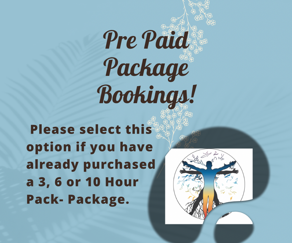 Pre-Paid Package Bookings