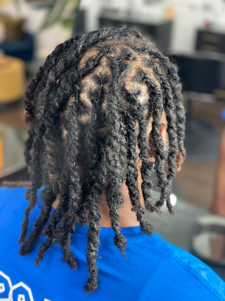 Loc Repair With 10 Locs Added