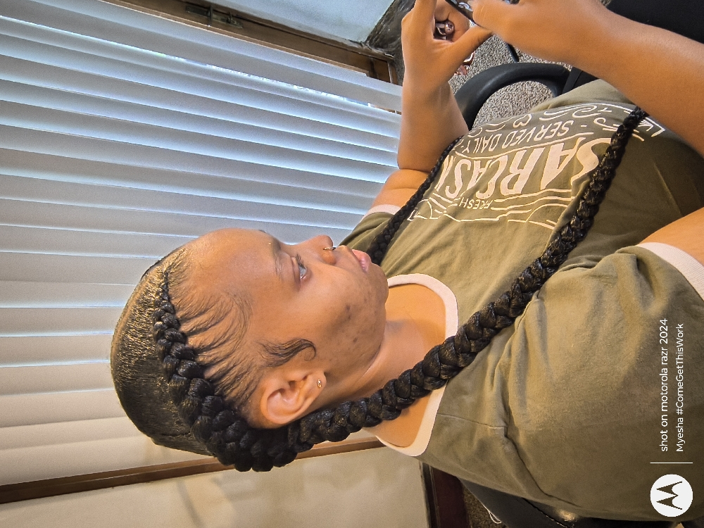 Two Feed In Braids