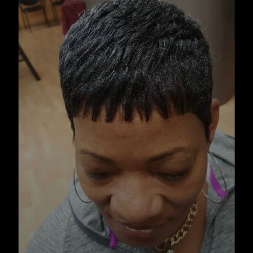 Wash Wrap And Curl With (Marcels) at Terika’s Beauty & Spa in Bloomfield, NJ