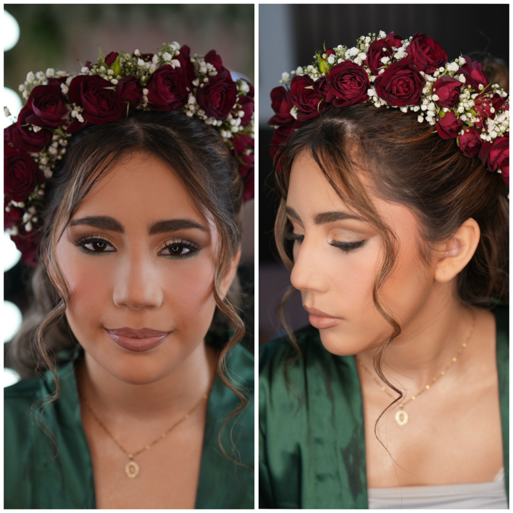 “Luxury Quinceañera Makeup 👑💜