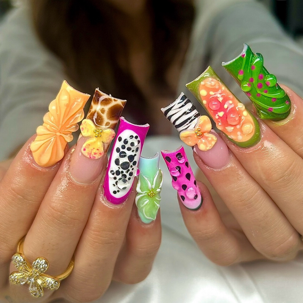 Intricate Freestyle- Acrylic at The Suite Spot in Middle River, MD