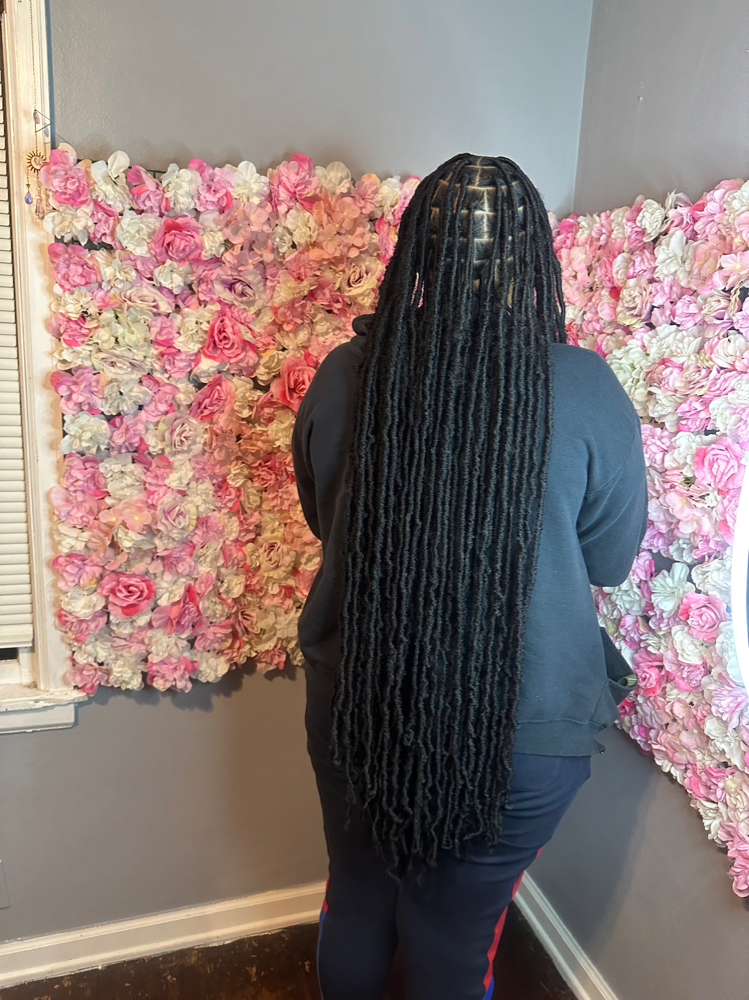 Soft Locs Butt Length Hair Included