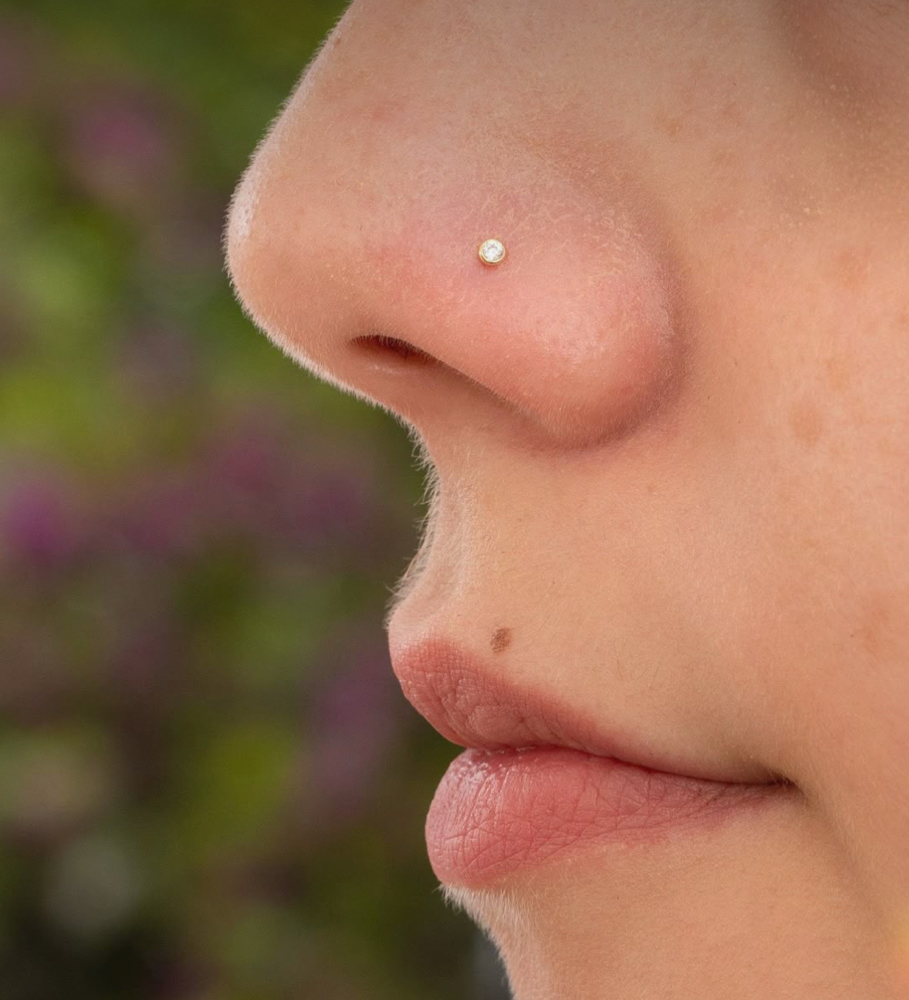 Side of Nose Piercing