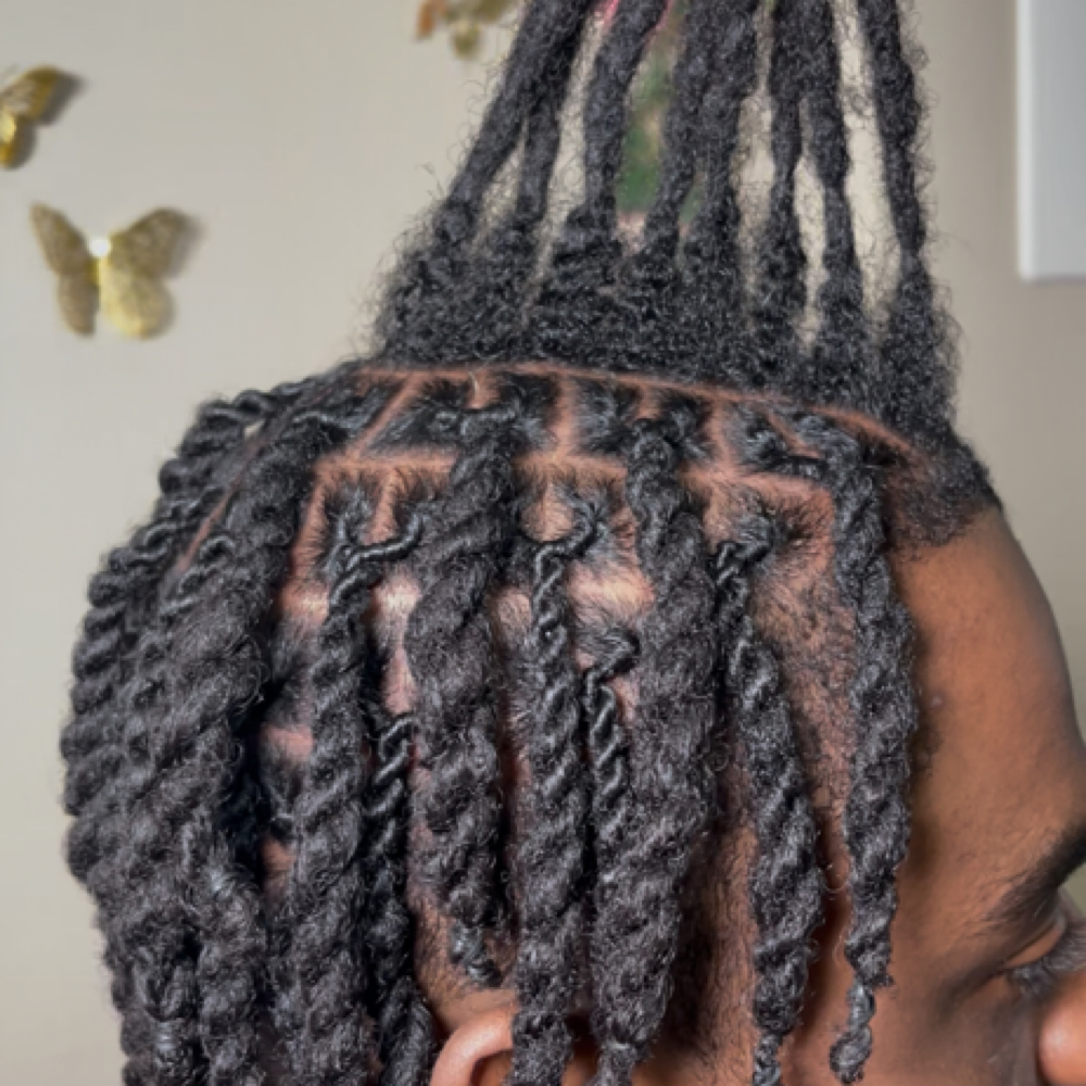 Loc Maintenance Retwist at KNOT CULTURE by J in Lemon Grove, CA