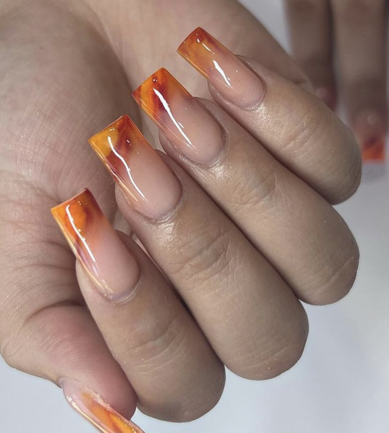 Medium Marble/Ombre Full Set