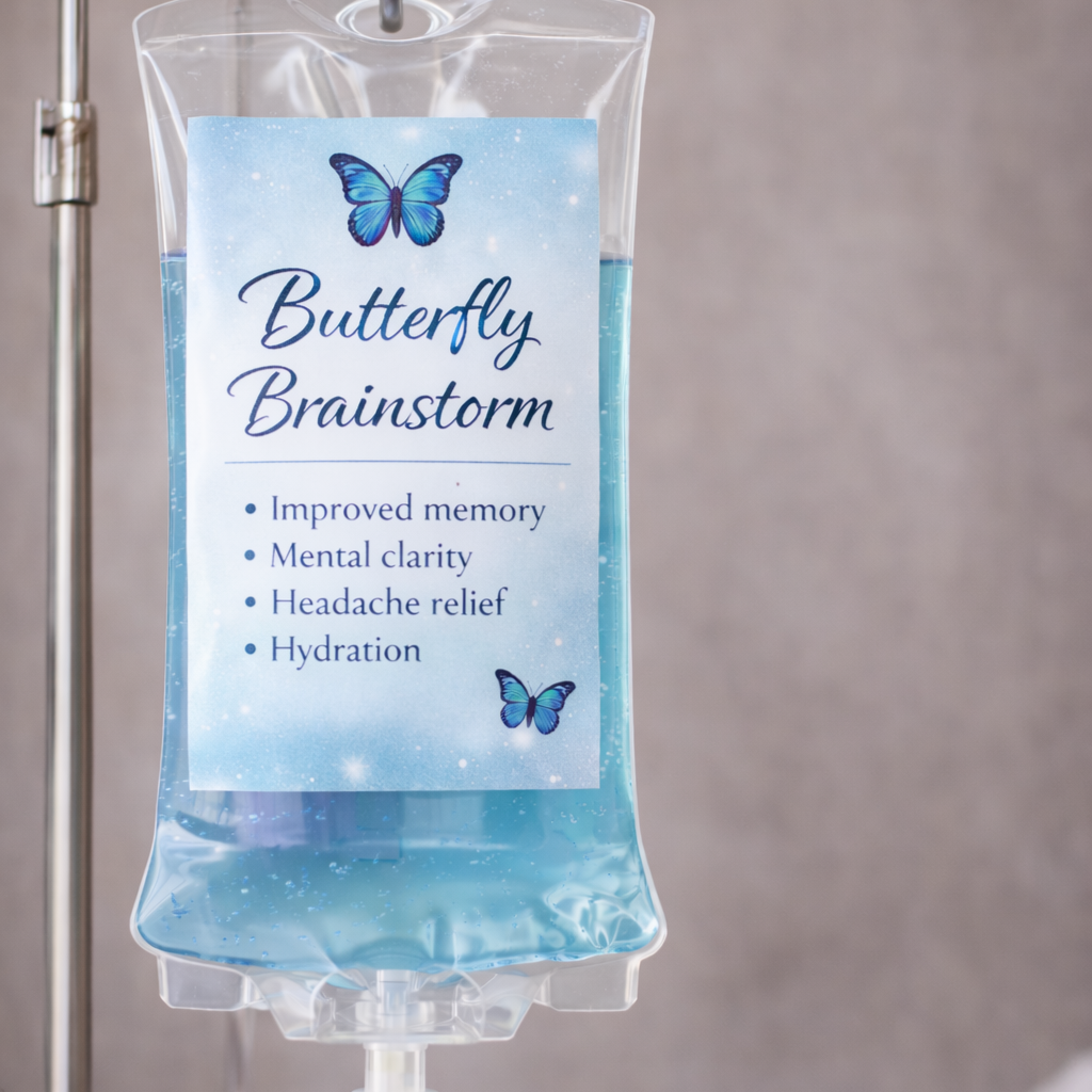 Butterfly Brainstorm at CB's Infusion Center & Spa in Missouri City, TX