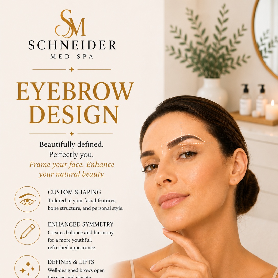 Eyebrow Design at Schneider Med Spa in Ocoee, FL