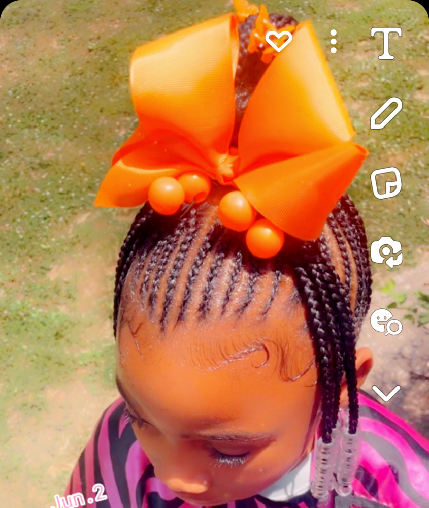 Kids Braids No Weave Included