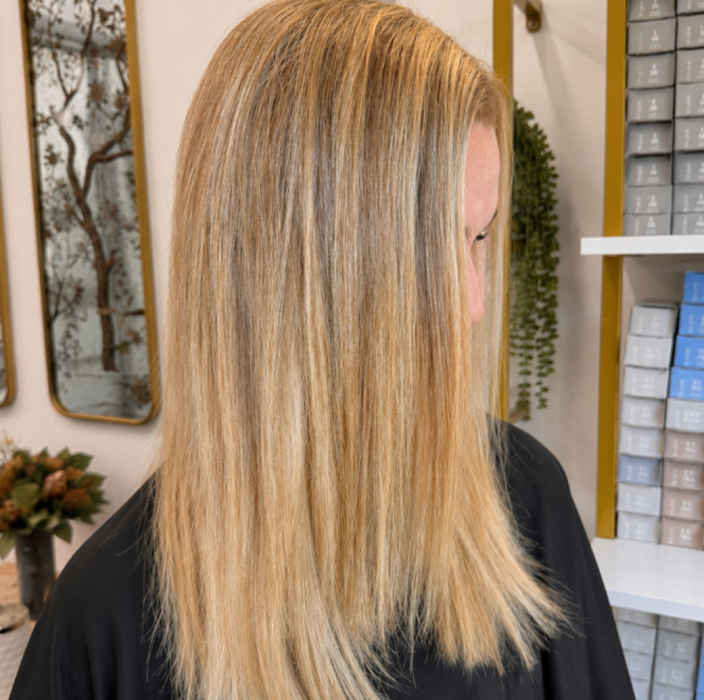 Full Highlight at Hair by Kyla Page in Southlake, TX