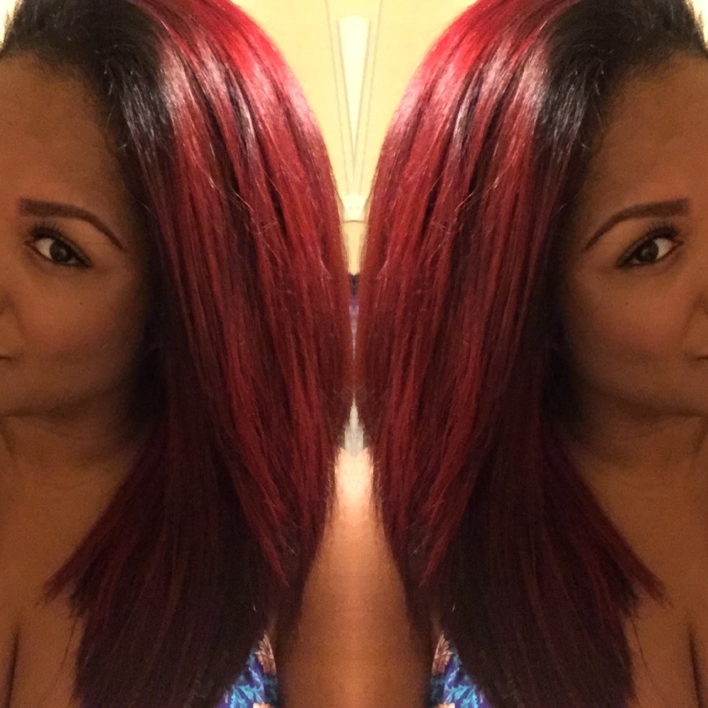 Ombre Hair Coloring