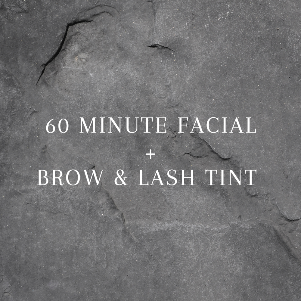 60min Facial + Brow & Lash Tint