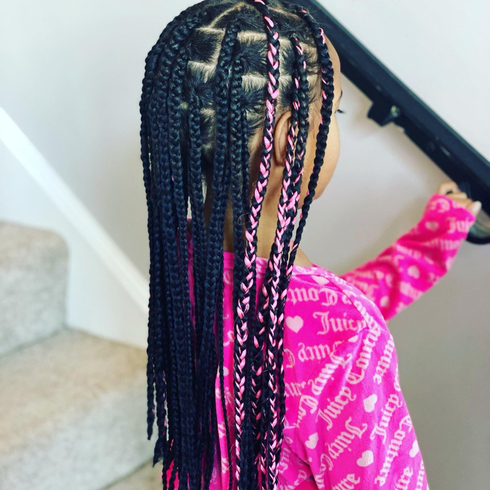Medium Box Braids at Styled By Marj in Nashua, NH