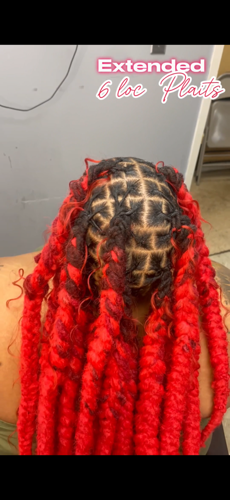 Extended 6loc Boho Plaits