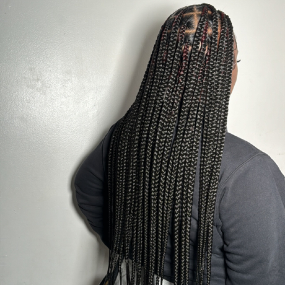 Large Knotless – Hip Length at Haus Of Kartel in Rochester, NY