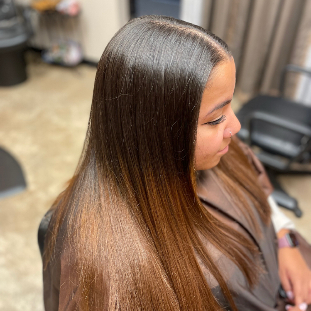 Silk Press at Hair By ElahVee in Omaha, NE