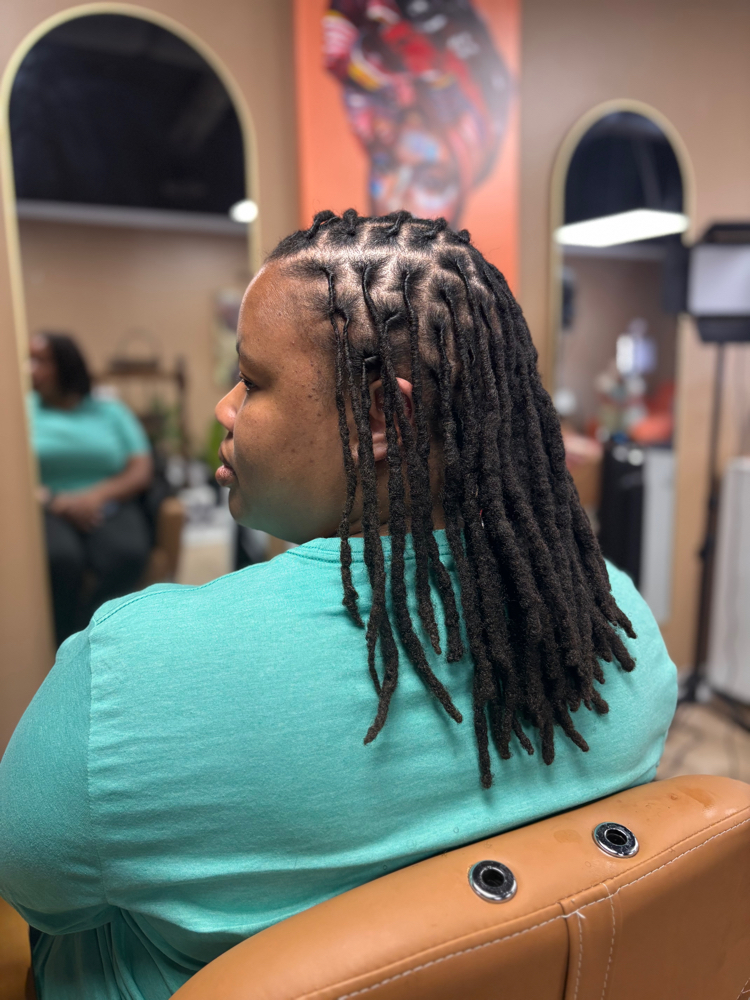 Past Shoulder Length Re-twist