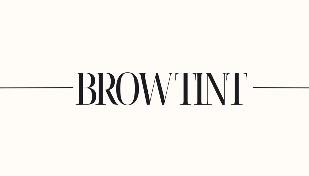 Brow Tint