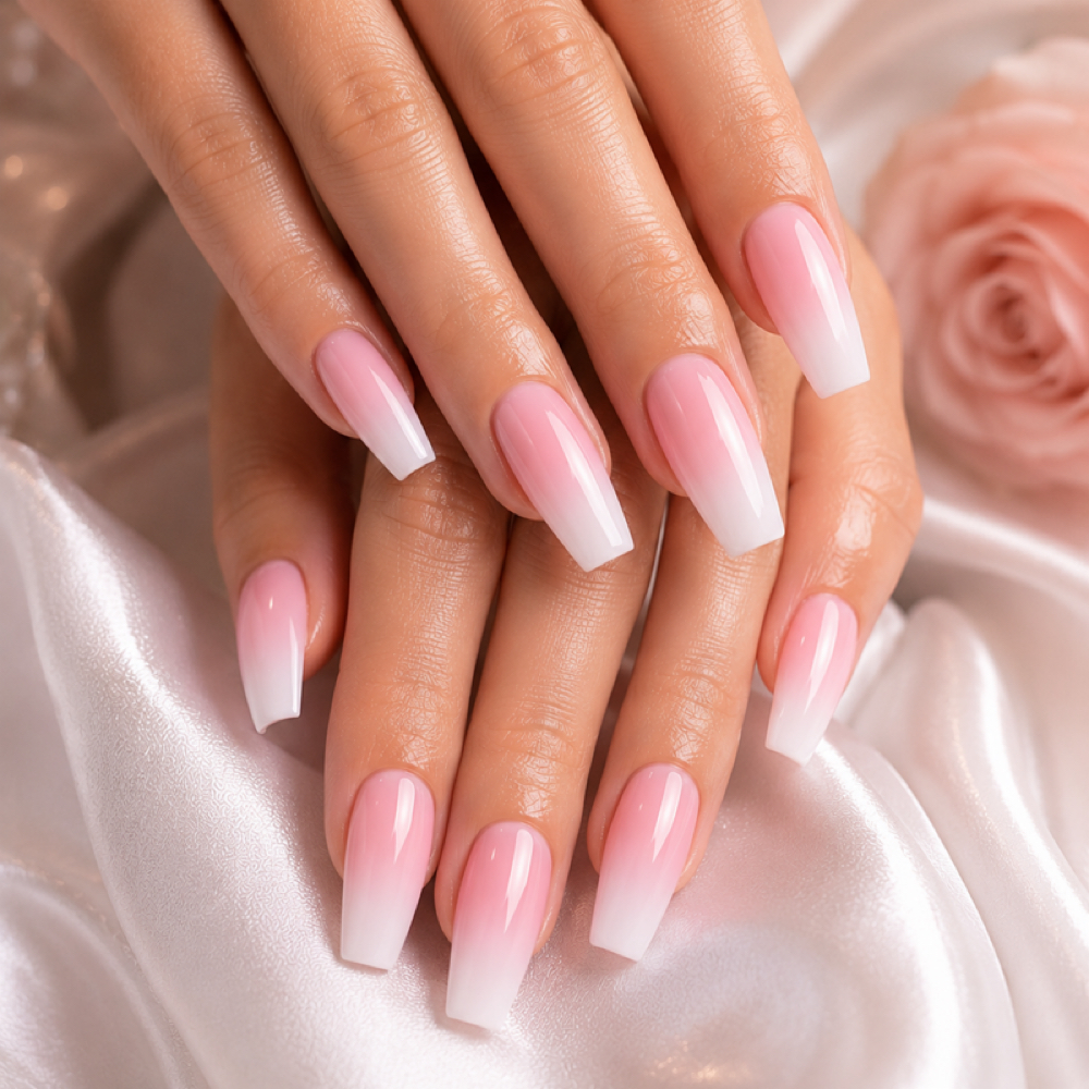 OMBRE FULL SET at V’Adore Nails & Lashes in Shreveport, LA