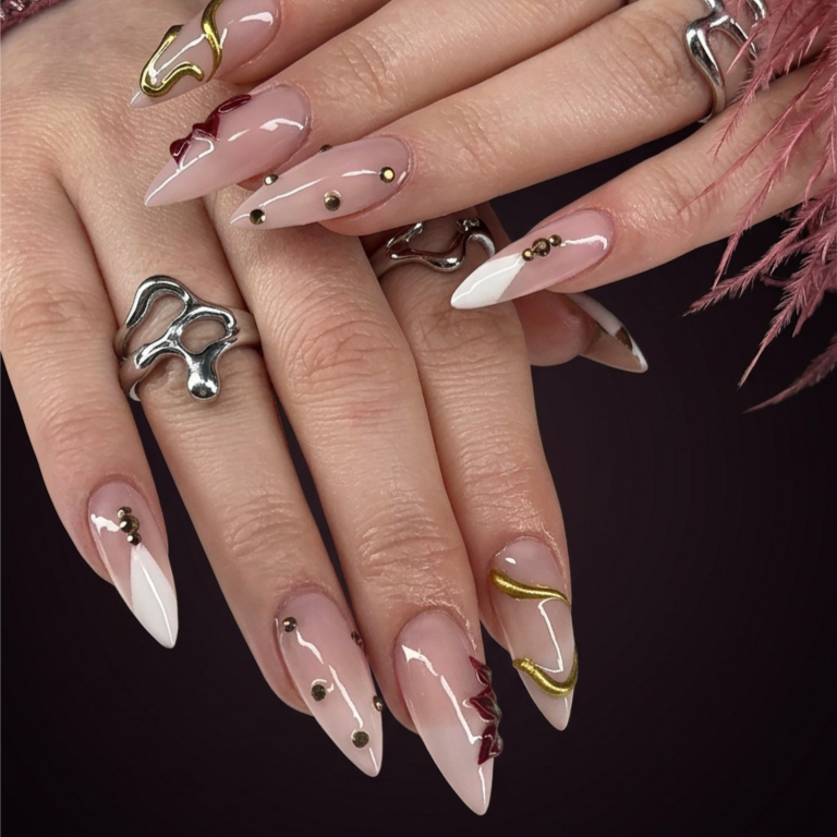 S/M Gel X Fullset at NailsByKaren LLC in Madison, WI