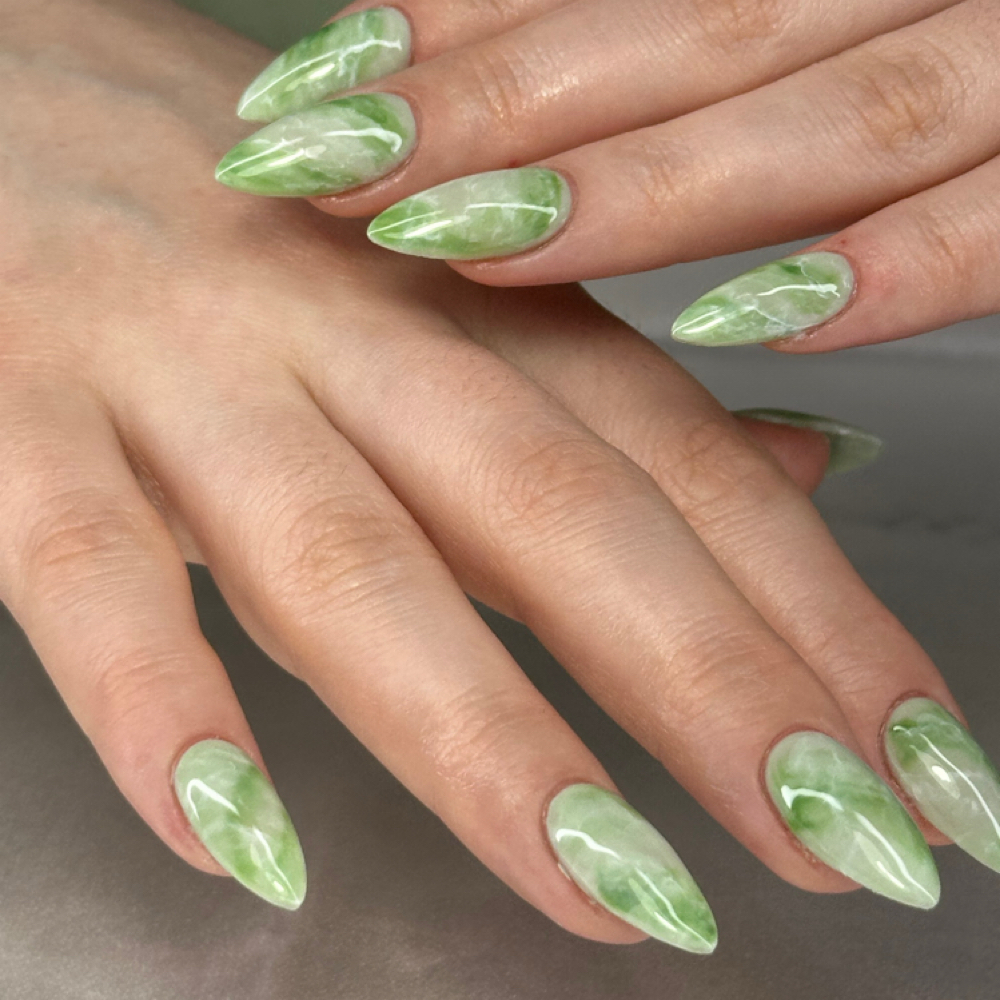 S/M Gel X Fullset at NailsByKaren LLC in Madison, WI