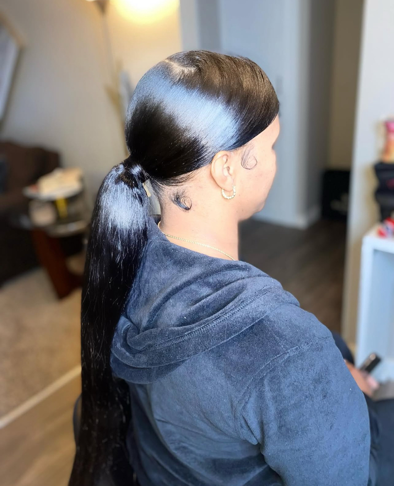 Sleek Ponytail