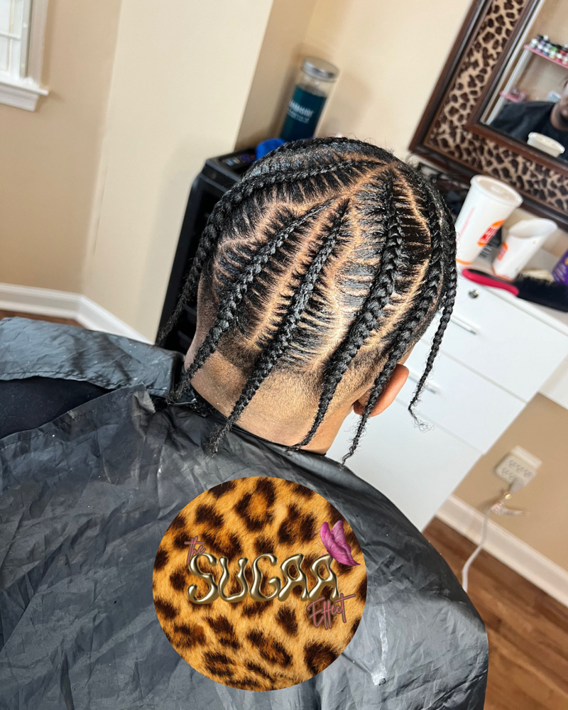 MEN BRAIDS at The Sugaa Effect 🌸 in Baltimore, MD