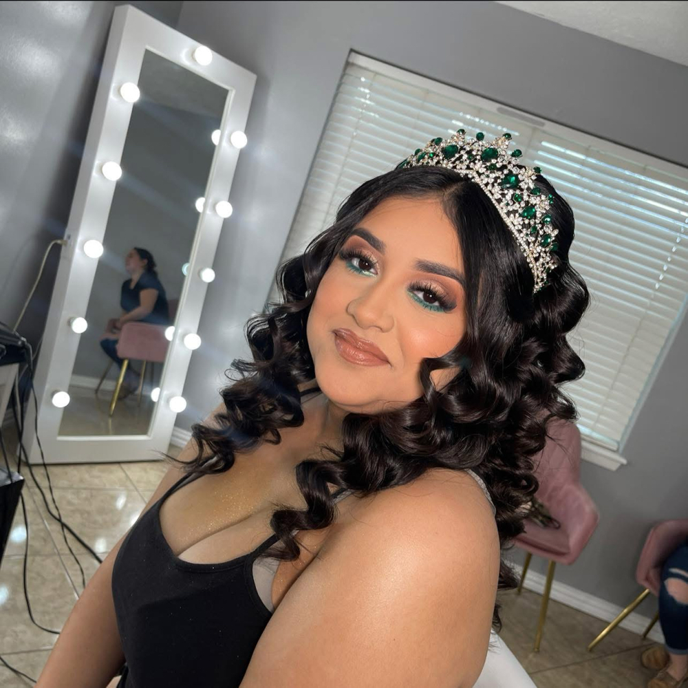Quinceañera makeup