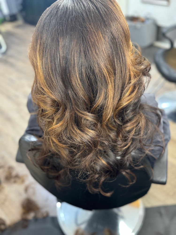 VIP Sew-in w/custom color Package