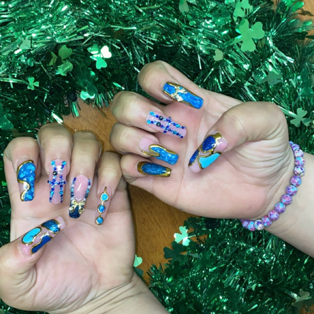 😍Long Gel X😍 at Tiara’s Luxurious Claws in Avon, IN