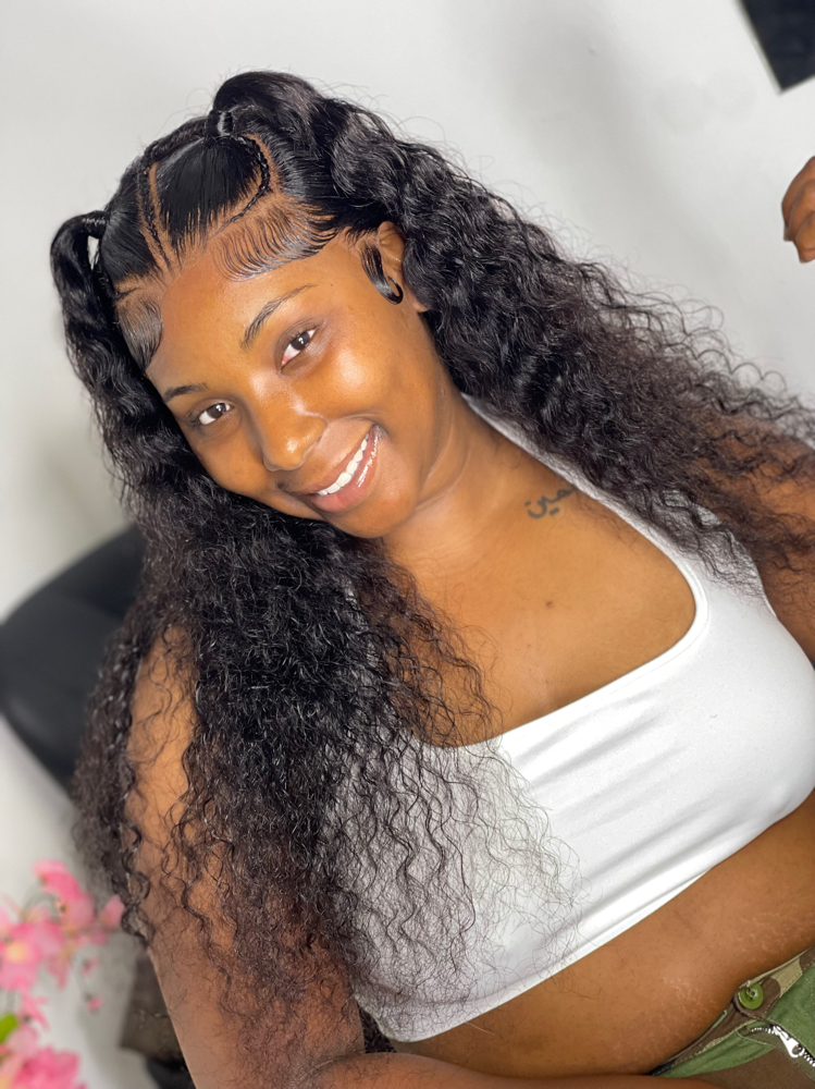 Frontal (13x6) Wig install at Darica_the_Stylist✨ in Lancaster, SC