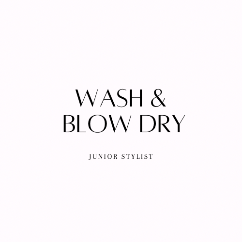 Wash And Blowdry W/junior Stylist