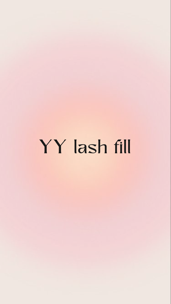 YY Lashes 2 Week Fill