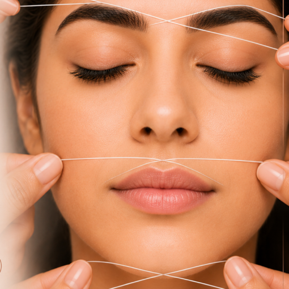 Eyebrows And Lip Threading at Babina’s brow studio in Vienna, VA