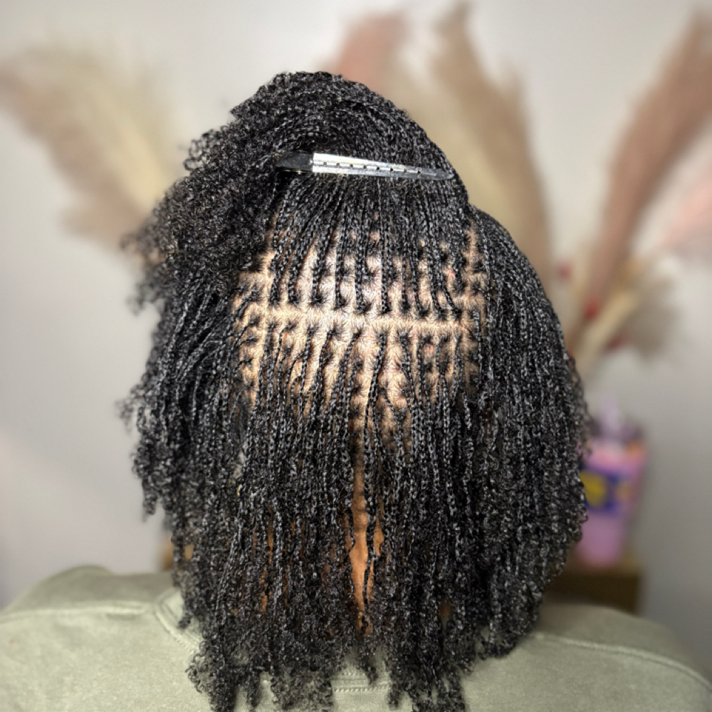Sisterloc Retie 4 Weeks Neck Length at 𝐀𝐧𝐨𝐢𝐧𝐭𝐞𝐝 𝐋𝐨𝐜𝐬™ 𝐓𝐫𝐢𝐜𝐡𝐨𝐥𝐨𝐠𝐲 𝐒𝐭𝐮𝐝𝐢𝐨𝐬 in Chicago, IL