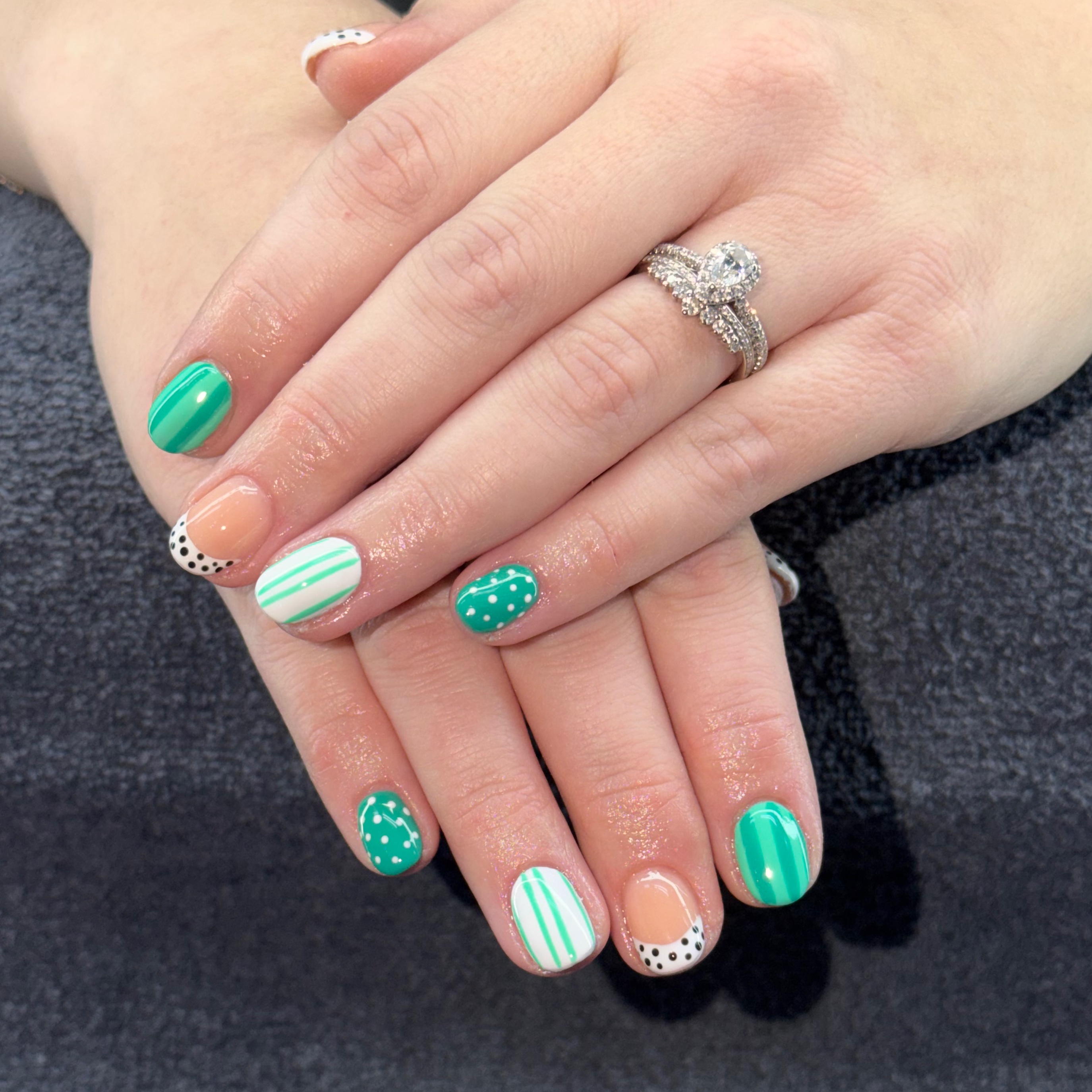 Acrylic Overlay at The Nail Edit in Warren, OH